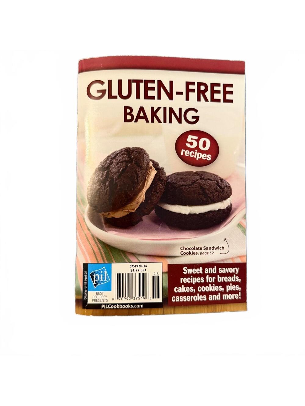 Gluten-Free Baking Cookbook with 50 Recipes